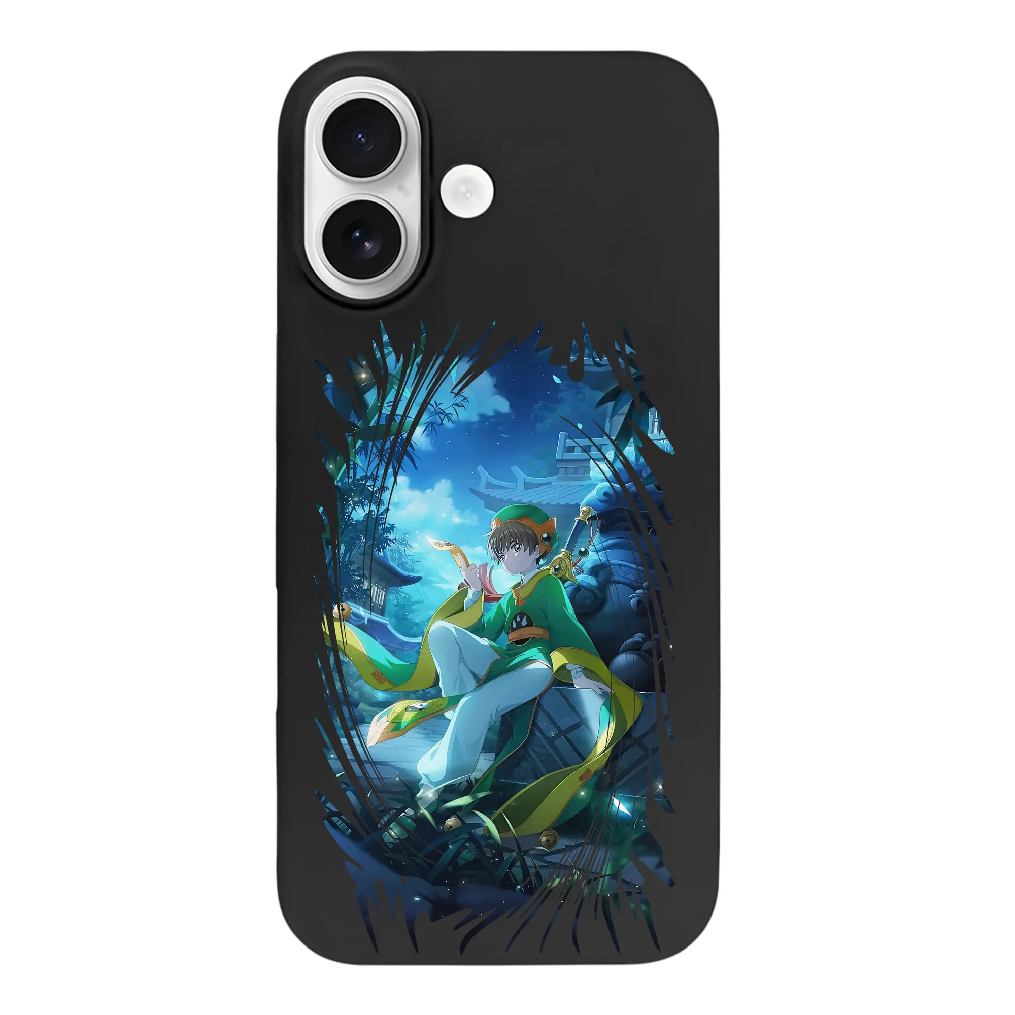 カードキャプターさくら グッズ,李小狼 - iPhone 17 シリーズ シリコンケース 薄型 耐衝撃 指紋防止 ソフトタッチカバー 精密フィット 傷防止 保護ケース iPhone 17/17 Air/17 Pro/17 Pro Max 対応